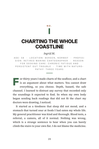 Sample page 1 from Nature's Way — a first-person Naturopathy story