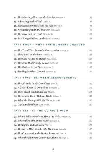 Sample page 2 from No More Cuff: Cuffless Blood Pressure Stories