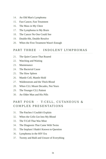 Sample page 2 from Nodes of Hope: Lymphoma Recovery Stories