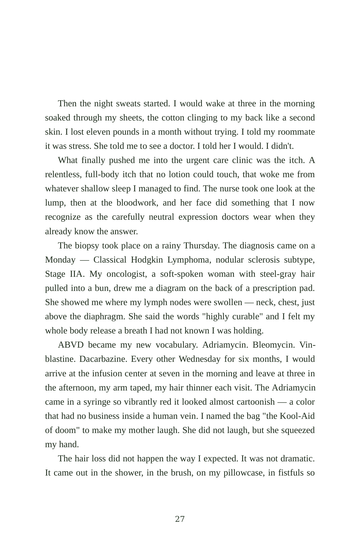 Sample page 5 from Nodes of Hope: Lymphoma Recovery Stories