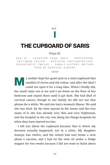 Sample page 3 from One Series, Fewer Cancers: HPV Vaccine Stories