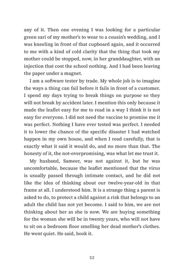 Sample page 4 from One Series, Fewer Cancers: HPV Vaccine Stories