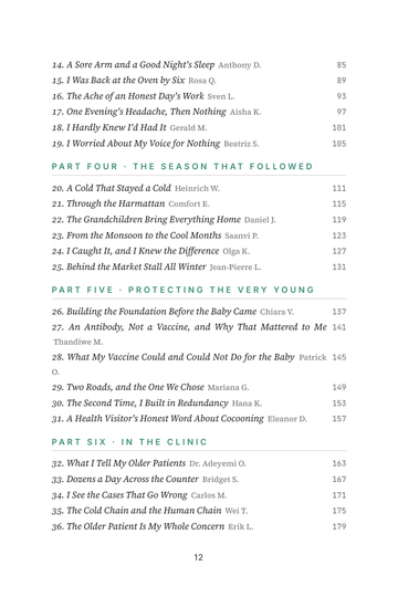 Sample page 2 from One Shot, Easier Breaths: RSV Vaccine Stories