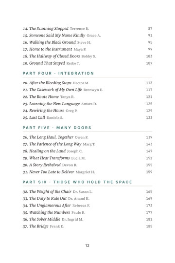Sample page 2 from Opening the Door: MDMA-Assisted Therapy Stories