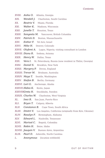 Sample page 2 from Out of Rhythm: Living with AFib
