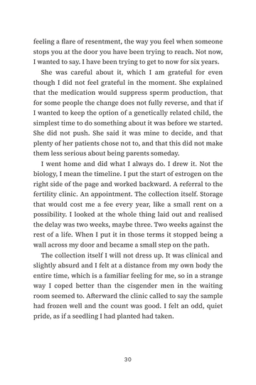 Sample page 4 from Planning Ahead: Fertility Preservation Stories