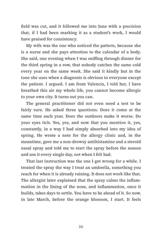 Sample page 2 from Pollen Proof — a first-person Seasonal Allergies story