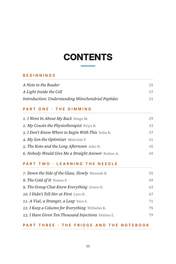 Sample page 1 from Powering the Cell: Mitochondrial Peptide Stories