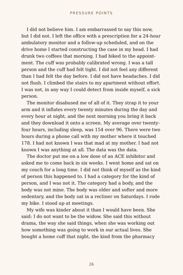 Sample page 5 from Pressure Points: Real Stories of Taming Hypertension