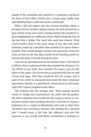 Sample page 5 from Printed for Purpose: 3D Medical Implant Stories