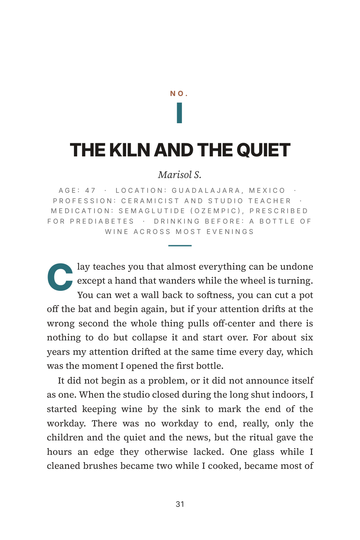 Sample page 3 from Quieting the Noise: GLP-1 and Alcohol Recovery Stories