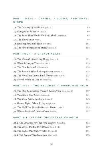 Sample page 2 from Rebuilt from Within: DIEP Flap Reconstruction Stories