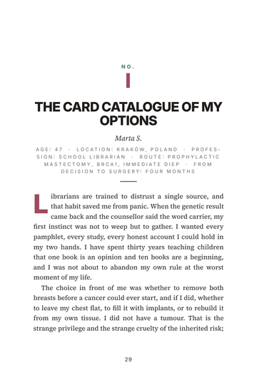 Sample page 3 from Rebuilt from Within: DIEP Flap Reconstruction Stories