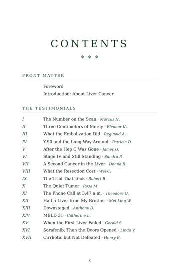 Sample page 1 from Regeneration: Liver Cancer Survival Stories