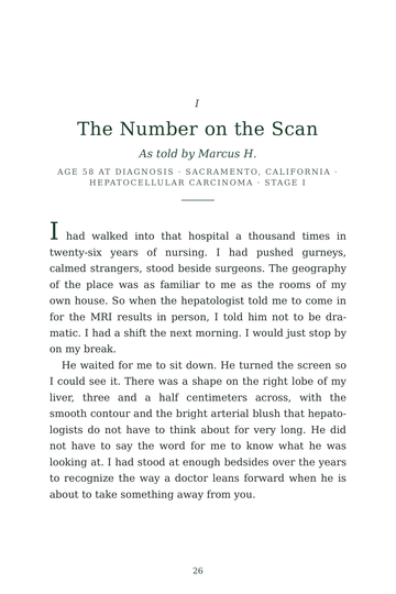 Sample page 4 from Regeneration: Liver Cancer Survival Stories
