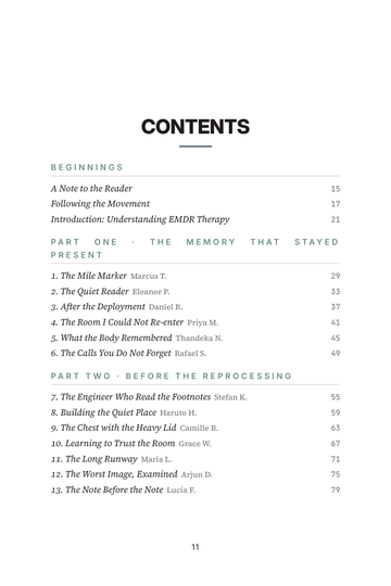 Sample page 1 from Reprocessing the Past: EMDR Therapy Stories