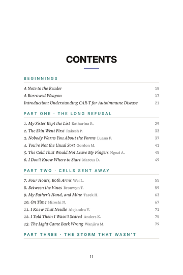 Sample page 1 from Resetting the Immune System: CAR-T for Autoimmune Disease Stories