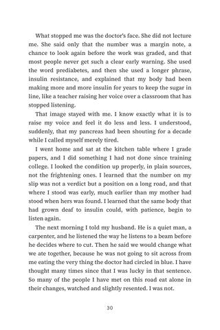 Sample page 2 from Resisting Insulin Resistance — a first-person Insulin Resistance story
