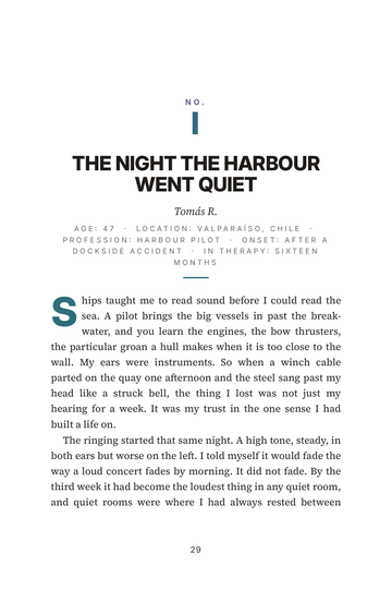 Sample page 4 from Retrained Ears: Tinnitus Retraining Therapy (TRT) Experience Testimonials