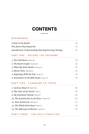 Sample page 1 from Retraining the Brain's Pain: Pain Reprocessing Therapy Stories