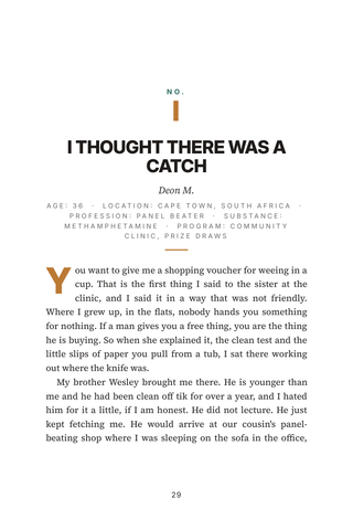 Sample page 1 from Rewarding Recovery — a first-person Contingency Management story