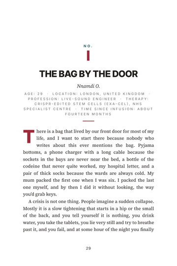Sample page 3 from Rewriting the Code: Sickle Cell Gene Therapy Stories