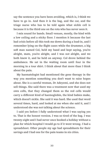 Sample page 4 from Rewriting the Code: Sickle Cell Gene Therapy Stories