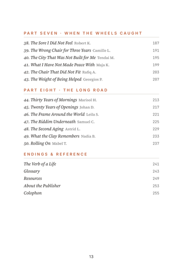Sample page 3 from Rolling On: Wheelchair Living Testimonials