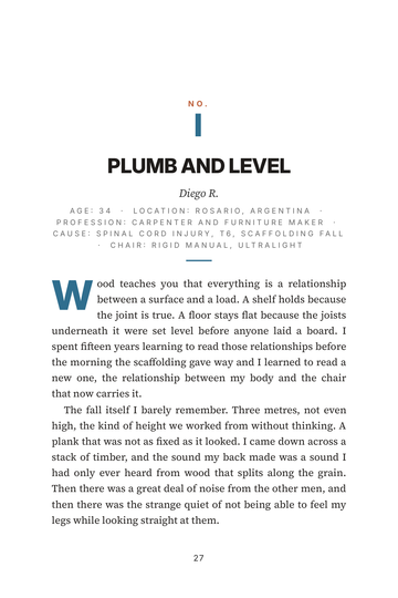 Sample page 4 from Rolling On: Wheelchair Living Testimonials