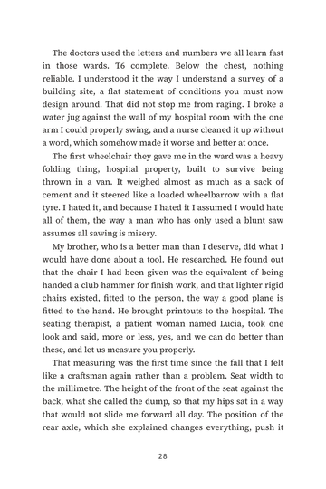 Sample page 5 from Rolling On: Wheelchair Living Testimonials