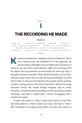 Sample page 1 from Room to Breathe — a first-person Airway Orthodontics story