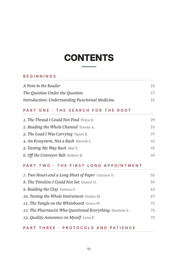 Sample page 1 from Root Cause: Functional Medicine Experience Stories