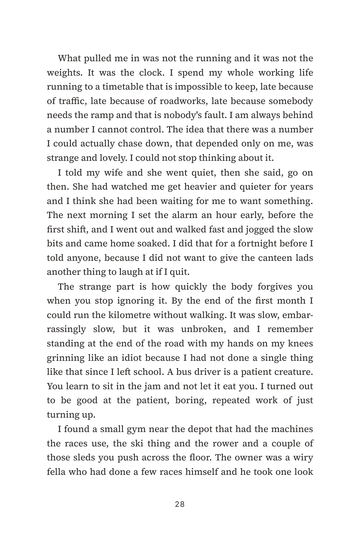 Sample page 4 from Run and Lift: Hybrid Fitness Race Stories