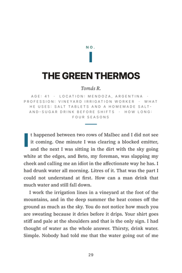 Sample page 3 from Salt and Water: Electrolyte Supplement Stories