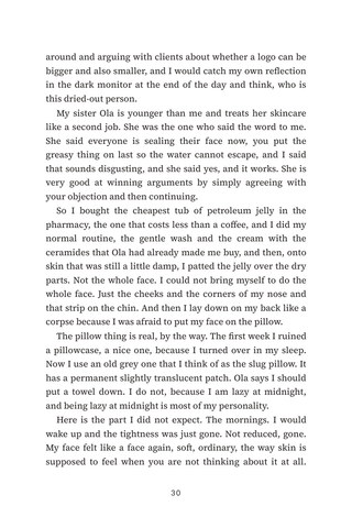 Sample page 2 from Sealed Overnight — a first-person Slugging story