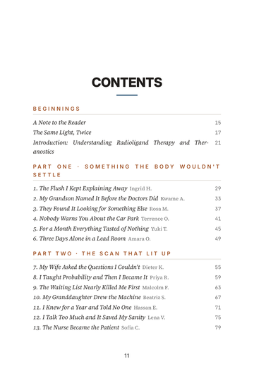 Sample page 1 from Seek and Destroy: Radioligand Therapy Cancer Stories