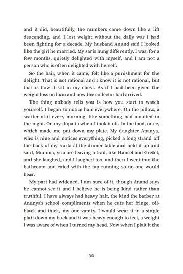 Sample page 4 from Shedding on the Shot: GLP-1 Hair Loss Stories
