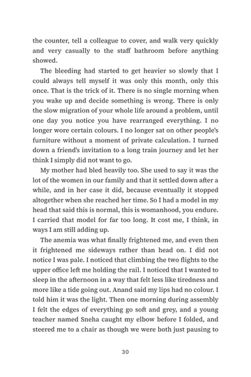 Sample page 4 from Shrinking Without Surgery: Uterine Fibroid Embolization Stories