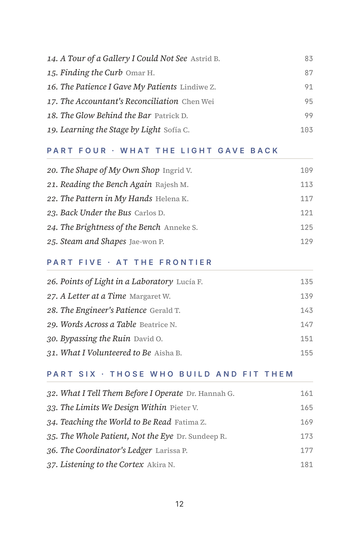 Sample page 2 from Sight Restored: Bionic Eye Testimonials