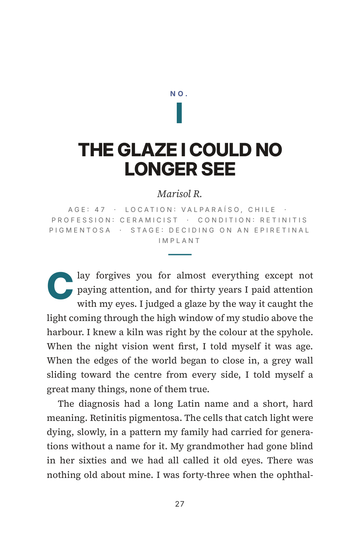 Sample page 4 from Sight Restored: Bionic Eye Testimonials