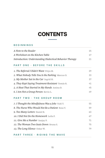 Sample page 1 from Skills for the Storm: DBT Stories