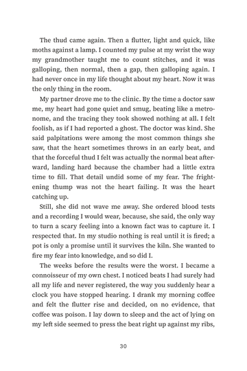 Sample page 5 from Skipped Beats: Living with Heart Palpitations