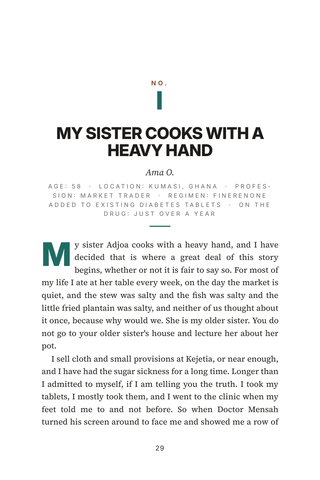 Sample page 1 from Slowing the Decline — a first-person Finerenone story