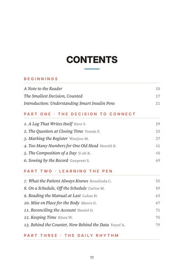 Sample page 1 from Smart Shots: Smart Insulin Pen Testimonials