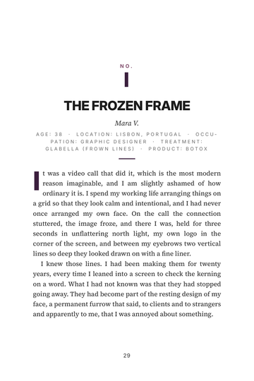 Sample page 4 from Smooth Moves: Botox Experience Stories