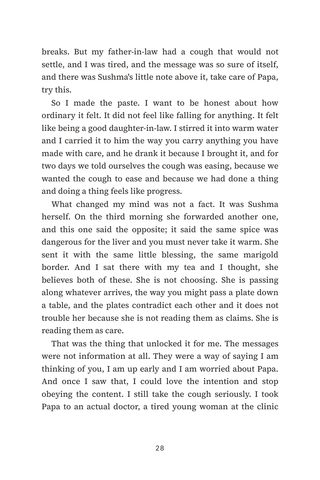 Sample page 2 from Sorting Truth from Feed — a first-person Health Misinformation story