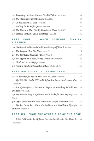 Sample page 2 from Speak Up: Patient Advocacy Success Stories
