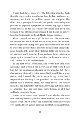 Sample page 2 from Speak Up — a first-person Navigating the Healthcare System story