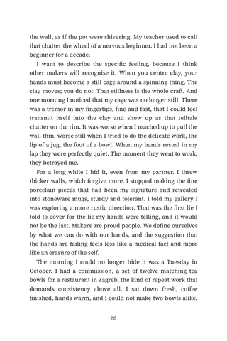 Sample page 2 from Steady Now — a first-person Essential Tremor story