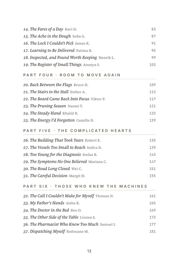 Sample page 2 from Stented and Standing: Stories After Heart Stents